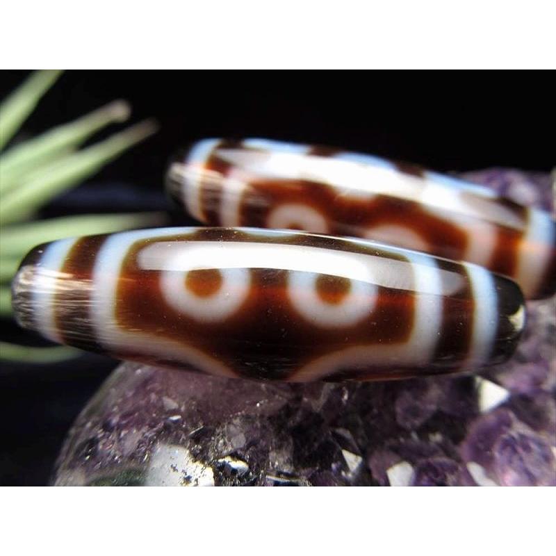 A至純天珠 七眼天珠 しちがんてんじゅ サイズ:約37ミリ-39ミリ 1個売り