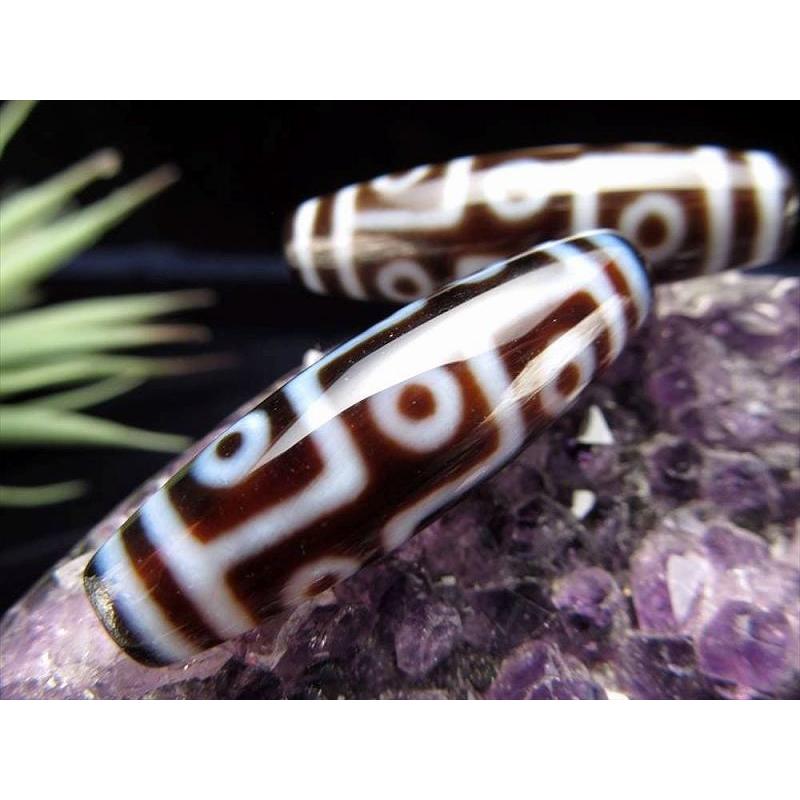 A至純天珠 九眼天珠 くがんてんじゅ サイズ:約36mm-40mm 1個売り 極上 天然石 ビーズ パワーストーン te-p パワーストーン 天然石 | ブランド登録なし | 01