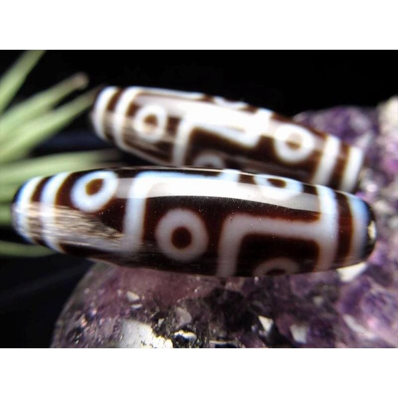 A至純天珠 九眼天珠 くがんてんじゅ サイズ:約36mm-40mm 1個売り 極上 天然石 ビーズ パワーストーン te-p パワーストーン 天然石 | ブランド登録なし | 02