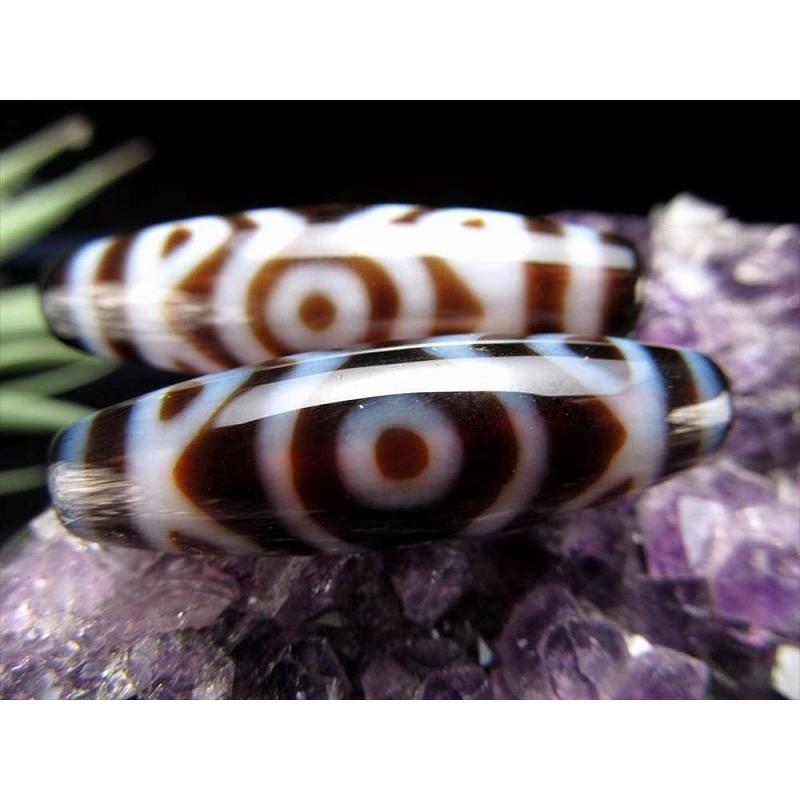 A至純天珠 金剛蓮花三眼天珠 こんごうれんかさんがんてんじゅ サイズ