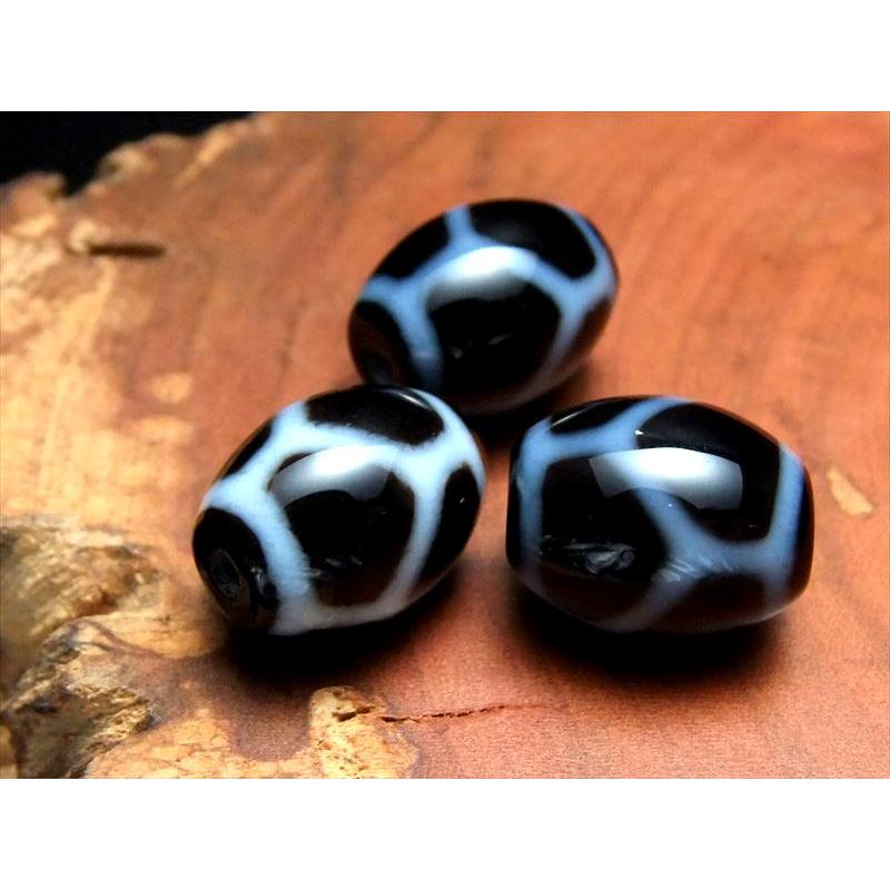 51 至純龍紋天地天珠 大 レア物 天珠 風水 占い 魔除け 天然石 開運 鉱物