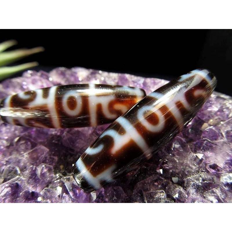 A至純天珠 蓮師法器天珠 れんしほうきてんじゅ サイズ:約37ミリ 1個売り 極上 天然石 ビーズ パワーストーン te-p パワーストーン 天然石 | ブランド登録なし | 02