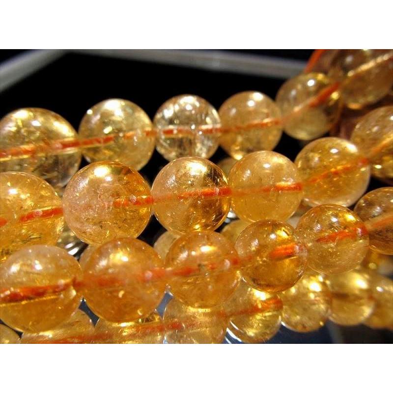 激安宣言 AAA 約6mm珠 レインボーシトリン 一連 約37-39cm 極上 天然石 ビーズ パワーストーン ブラジル産 geki rn-s パワーストーン 天然石 | ブランド登録なし