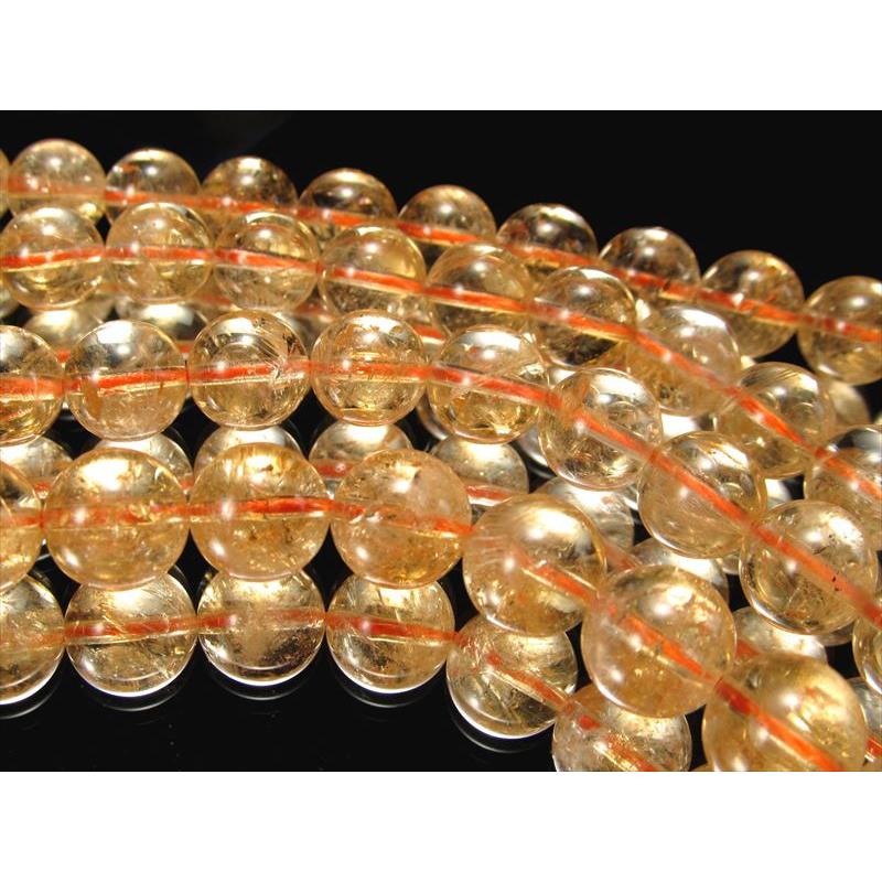 激安宣言 AAA 約10mm珠 レインボーシトリン 一連 約37-39cm 極上 天然石 ビーズ パワーストーン ブラジル産 geki rn-s パワーストーン 天然石 | ブランド登録なし | 05