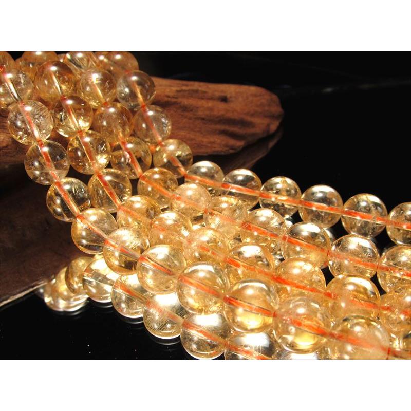 激安宣言 AAA 約10mm珠 レインボーシトリン 一連 約37-39cm 極上 天然石 ビーズ パワーストーン ブラジル産 geki rn-s パワーストーン 天然石 | ブランド登録なし | 06