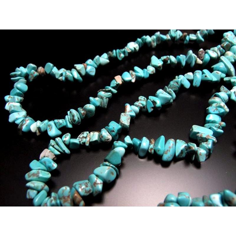 激安奉仕 ターコイズ 天然染色 MIXカラー さざれ 連 約6-14mm珠 一連 約80-85cm さざれ ネックレスなどに 今回入荷の画像有り rn-s パワーストーン 天然石 | ブランド登録なし | 03