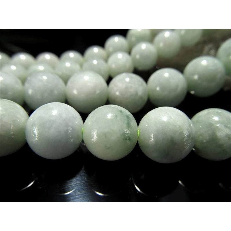翡翠 ミャンマージェイド 8mm珠 一連破格 約38-40cm 極上 天然石 ビーズ パワーストーン ミャンマー産 rn-p パワーストーン 天然石 | ブランド登録なし | 02