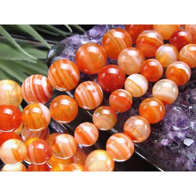 激安宣言 約6mm珠 サードオニキス 一連 約37-39cm 極上 天然石 ビーズ パワーストーン ブラジル産 geki rn-s パワーストーン 天然石 | ブランド登録なし | 06