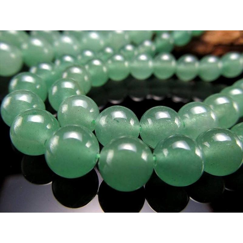 激安宣言 一連破格 約8mm珠 アベンチュリン 約37-39cm 極上 天然石 ビーズ パワーストーン インド産 geki rn-s パワーストーン 天然石 | ブランド登録なし | 02