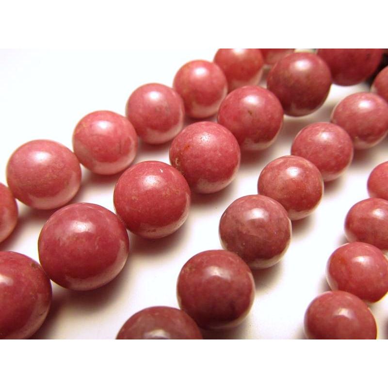 激安宣言 AAA 約4mm珠 ロードナイト 一連 約38-40cm 天然石 ビーズ パワーストーン ブラジル産 geki rn-s パワーストーン 天然石 | ブランド登録なし | 01