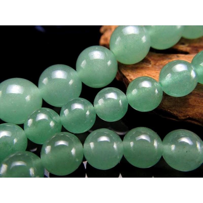 激安宣言 一連破格 約12mm珠 アベンチュリン 約37-39cm 極上 天然石 ビーズ パワーストーン インド産 geki rn-s パワーストーン 天然石 | ブランド登録なし