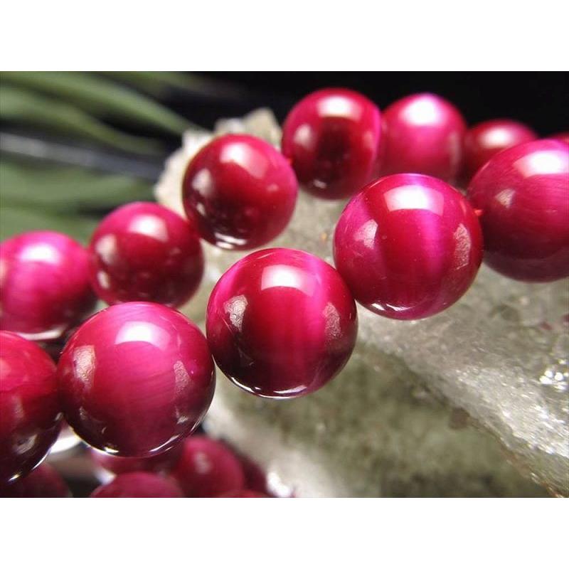 激安宣言 AAA 約8mm珠 ピンクカラー タイガーアイ 一連 約37-39cm 南アフリカ産 rn-s geki-sak パワーストーン 天然石 | ブランド登録なし