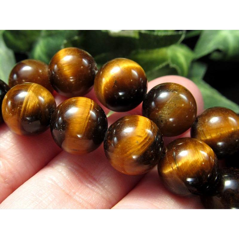 激安宣言 AA+ 約6mm珠 タイガーアイ イエロー 一連 約37-39cm 天然石 ビーズ パワーストーン 南アフリカ産 geki rn-s パワーストーン 天然石 | ブランド登録なし | 02