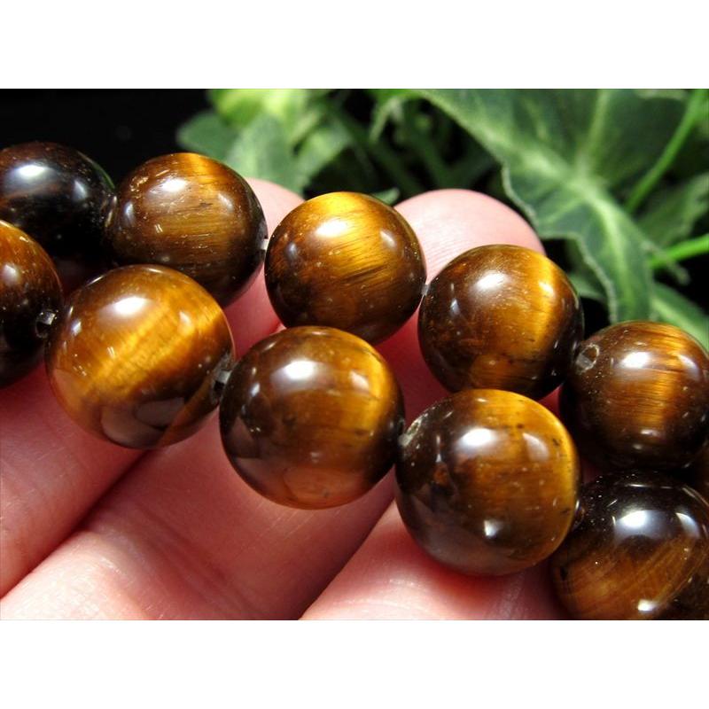 激安宣言 AA+ 約8mm珠 タイガーアイ イエロー 一連 約37-39cm 天然石 ビーズ パワーストーン 南アフリカ産 geki rn-s パワーストーン 天然石 | ブランド登録なし | 03