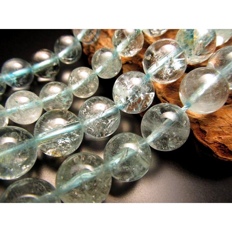 ナチュラル トパーズ 8mm珠 一連 約38-40cm 黄玉 極上 天然石 ビーズ パワーストーン rn-p パワーストーン 天然石 | ブランド登録なし