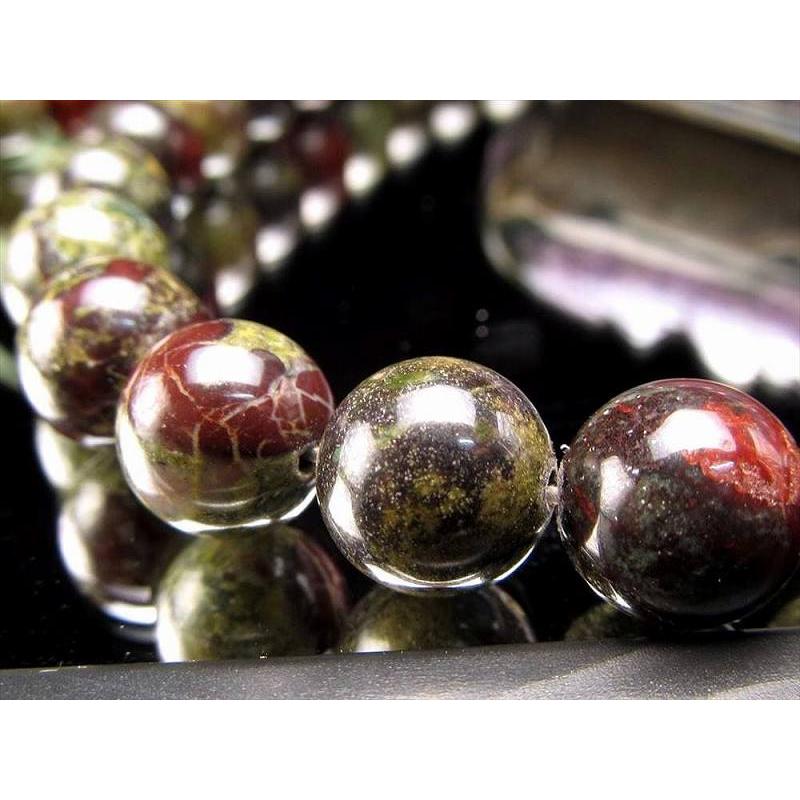 激レア 6mm-6.5mm珠 ドラゴンブラッドジャスパー 一連 約37-39cm 極上 天然石 ビーズ パワーストーン 南アフリカ産 rn-p パワーストーン 天然石 | ブランド登録なし | 05