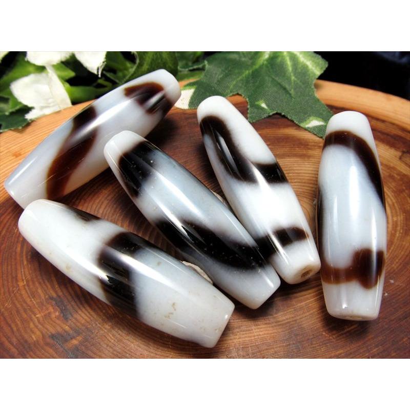 高級白天珠 希少品 至純天珠 白蛇白天珠 しろへびしろてんじゅ サイズ