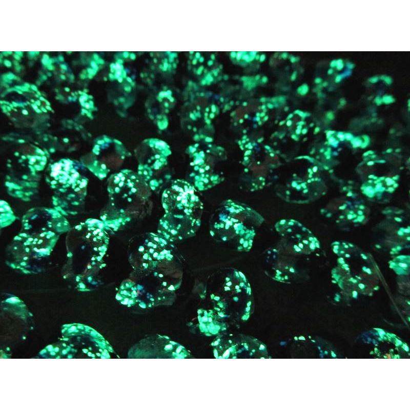 トンボ玉 とんぼ玉 タイプI ハート 12mm 一連 約26cm 約25珠 昔ながらの人工ビーズ 激安 ホタルガラス ビーズ ハート型 rn-p パワーストーン 天然石 | 開運 | 02