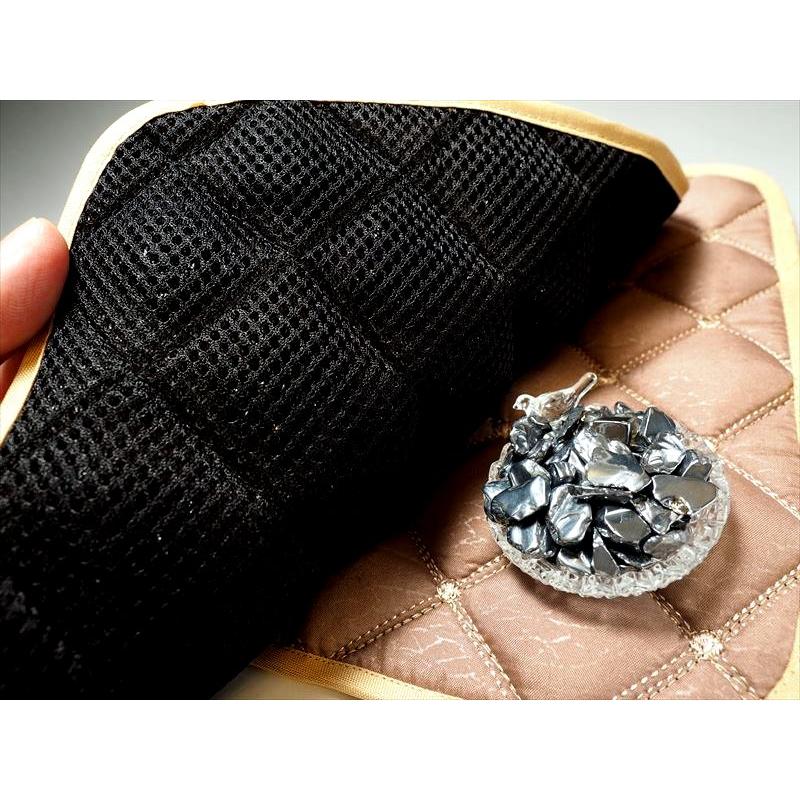 激安宣言 テラヘルツ鉱石 マット 約38.5×26.5cm 約340g ミニサイズ 枕やクッションに 2WAY さざれ入り テラヘルツ 鉱石 2026年 検査機関にて検査済み | ブランド登録なし | 03