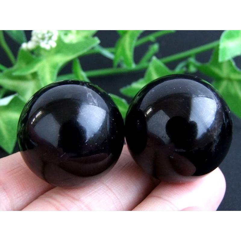 3A 黒水晶 モリオン 丸玉 置物 1個売り 直径約50mm-52mm 大人気 モリオンスフィア 魔除け 厄除けの黒い水晶 チベット産 パワーストーン 天然石 | ブランド登録なし | 06