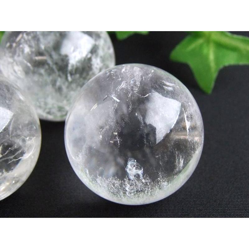 天然透明水晶 丸玉 直径36mm-38mm すべての浄化と純粋さの象徴 お守りにも クリスタルスフィア 水晶玉 ブラジル産 ma-s パワーストーン 天然石 | ブランド登録なし | 02