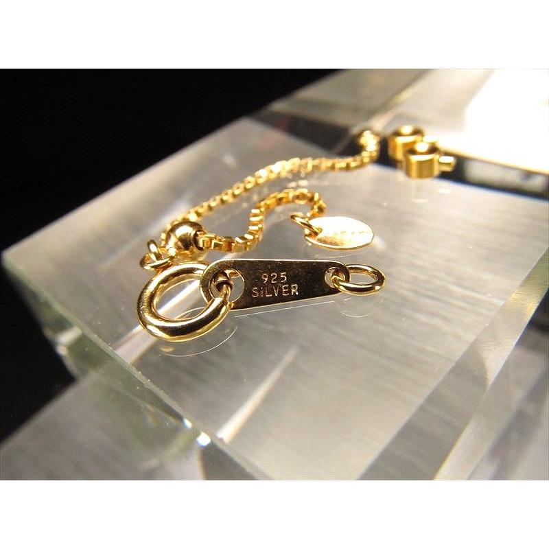 18金ゴールド仕様Silver925 アジャスター付き留め金具セット ワイヤー留め金具 ワンパッチン2個付きC18 pa-p パワーストーン | ブランド登録なし | 02