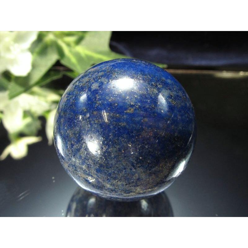 小サイズ ラピスラズリ 丸玉 直径約30mm前後 1個売り つやつや光沢のある紺色 邪気を払い幸運を呼び寄せる聖なる石 12月の誕生石 アフガニスタン産 ma-s | ブランド登録なし | 04