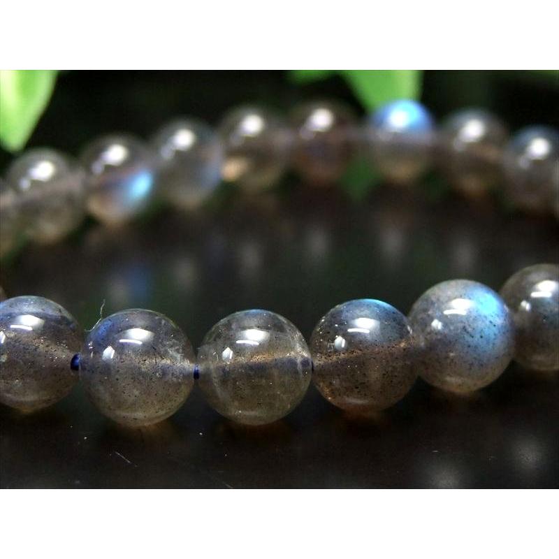 専用ページ強いシラー　ラブラドライト　ブレスレット 11㍉16.5㌢(33) 天然無処理高品質ラブラドライトブレスレット強シラー