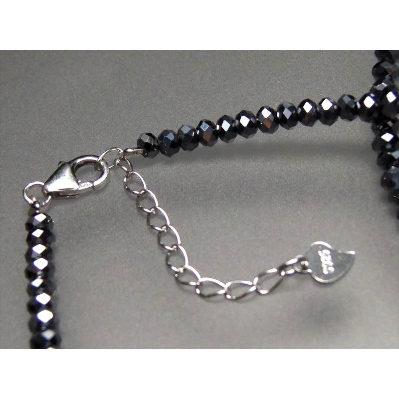 テラヘルツ鉱石 ボタンカット ブレスレット 幅3mm アジャスター付 取り付け簡単 手首回り調節可能 2020年 検査機関にて検査済み 本物保証 返品保証 ss-20-H | ブランド登録なし | 02