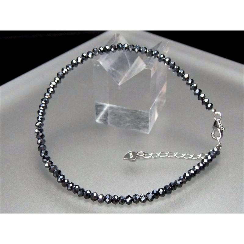 テラヘルツ鉱石 ボタンカット ブレスレット 幅3mm アジャスター付 取り付け簡単 手首回り調節可能 2020年 検査機関にて検査済み 本物保証 返品保証 ss-20-H | ブランド登録なし | 03