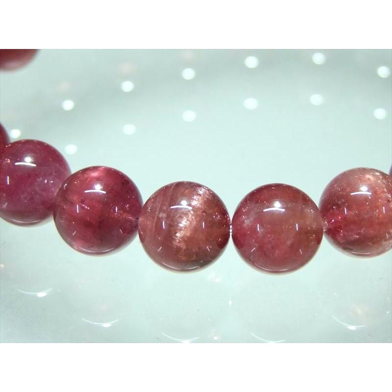 キャッツアイ珠あり S級 ルベライト ピンクトルマリン ブレスレット