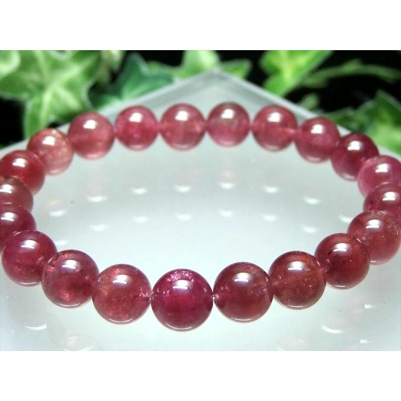 キャッツアイ珠あり S級 ルベライト ピンクトルマリン ブレスレット