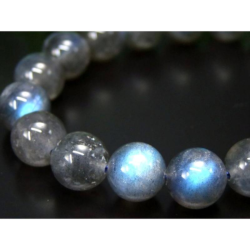 美麗シラー 4A ブルーシラー ラブラドライト ブレスレット 10mm×19珠