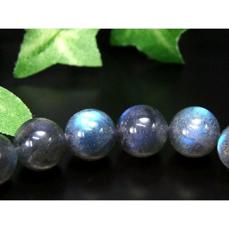 美麗シラー 4A ブルーシラー ラブラドライト ブレスレット 10mm×19珠