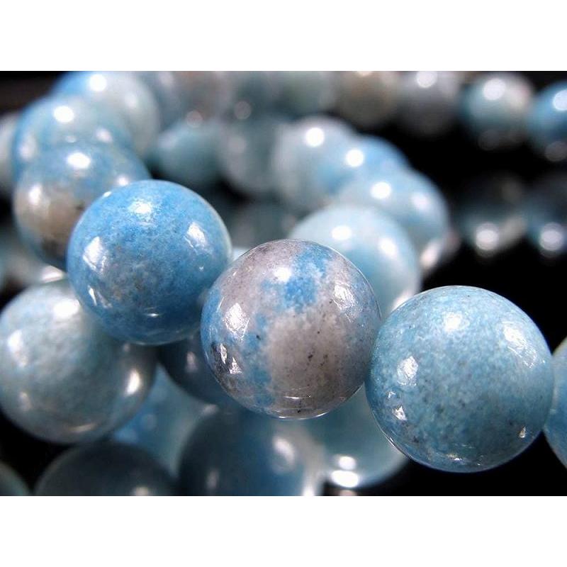 【超希少石/最強品質】ブルーローズクォーツ＊約9.5mm＊　天然石ブレスレット 超希少石/最強品質】ブルーローズクォーツ＊約9.5mm＊ 天然石