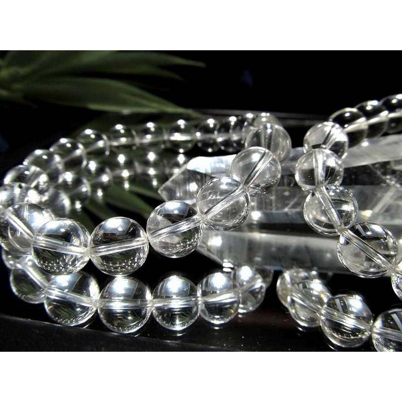 幻の逸品を贅沢使用 レムリアンシードクリスタル ブレスレット 約12mm