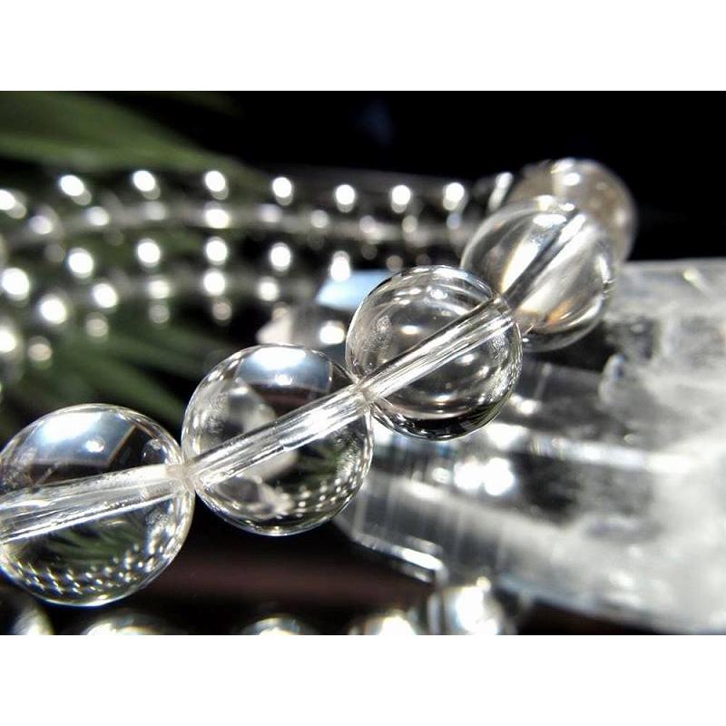 幻の逸品を贅沢使用 レムリアンシードクリスタル ブレスレット 約12mm