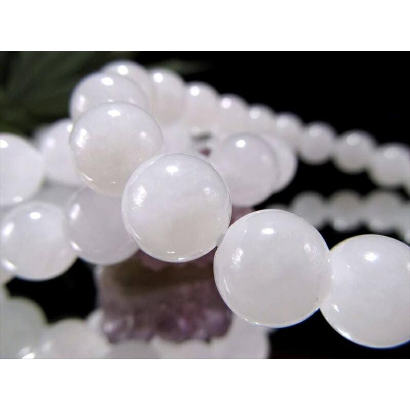 和田玉 翡翠(ネフライト) ブレスレット 約6mm-6.5mm×31珠前後 中国四大