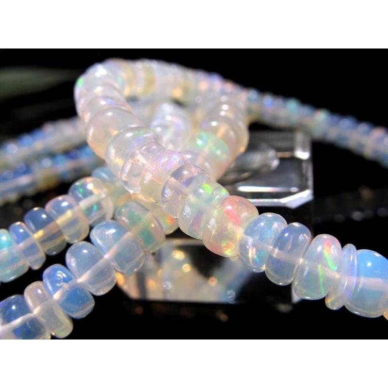 ★プレシャスオパール 4.5ミリ珠 ブレスレット①(SA+) ☆プレシャスオパール 4.5ミリ珠 ブレスレット①(SA+)