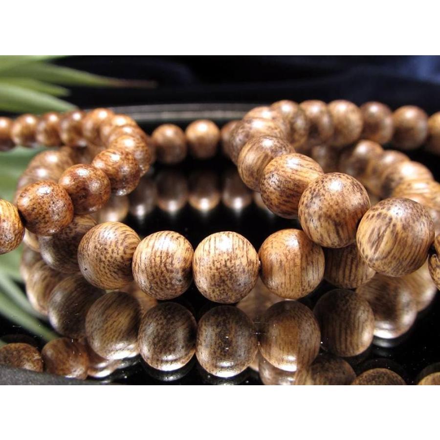 アガーウッド 沈香 ブレスレット 8mm-8.5mm×24珠前後 天然木使用