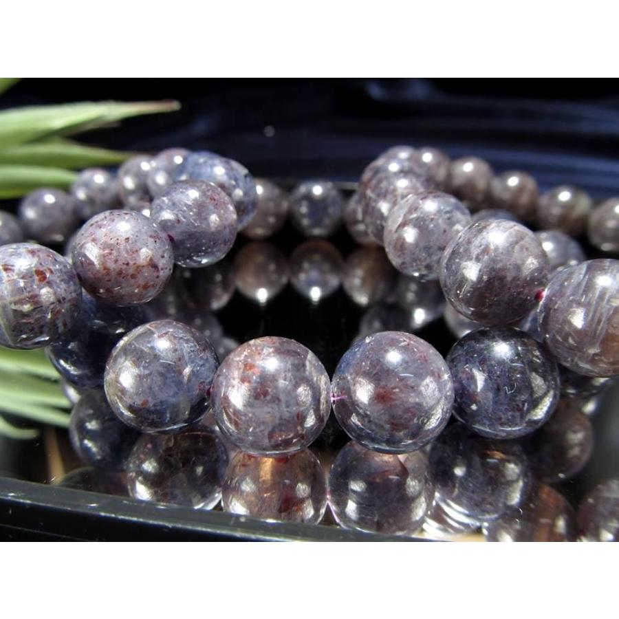 アイオライトスフィア約56mm コーディエライト 深い菫色 アイオライト