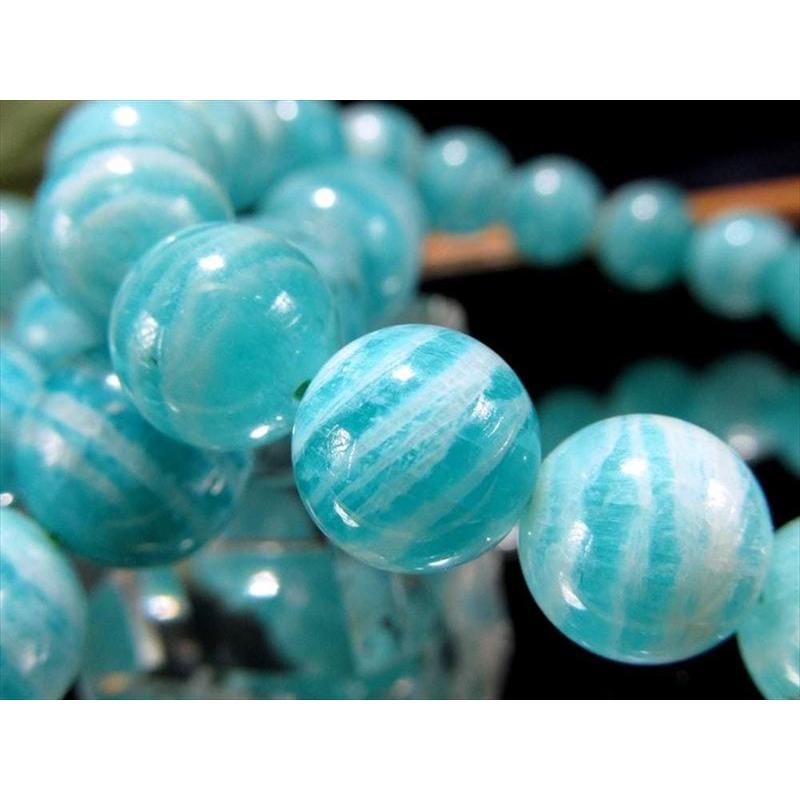 明るめカラー ゼブラアマゾナイト ブレスレット 8mm-8.5mm×23珠前後