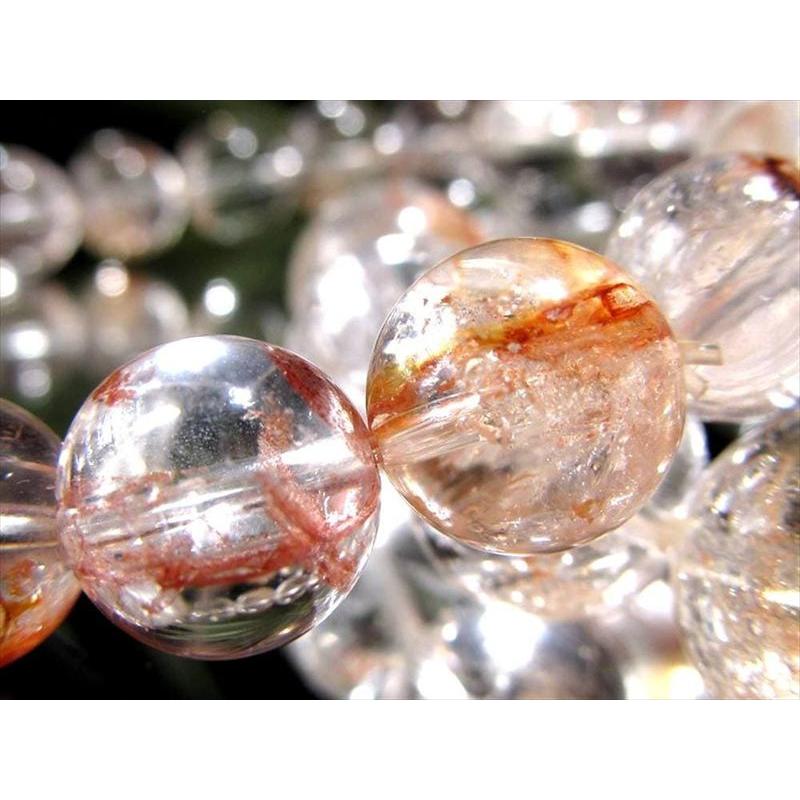 ライモナイトインクォーツ、アイリスクォーツ　ブレスレット　新品未使用 ギラリとしたメタリックな輝き ライモナイトインクォーツ ブレスレット