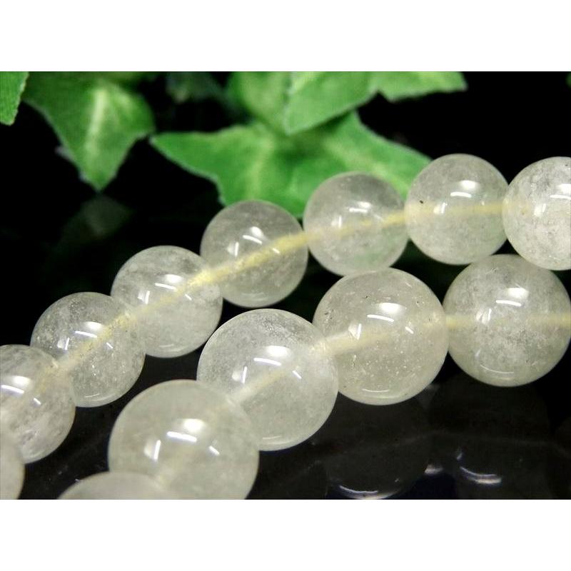 ナチュラルタイプ リビアングラス ブレスレット 約12mm-12.5mm×17珠