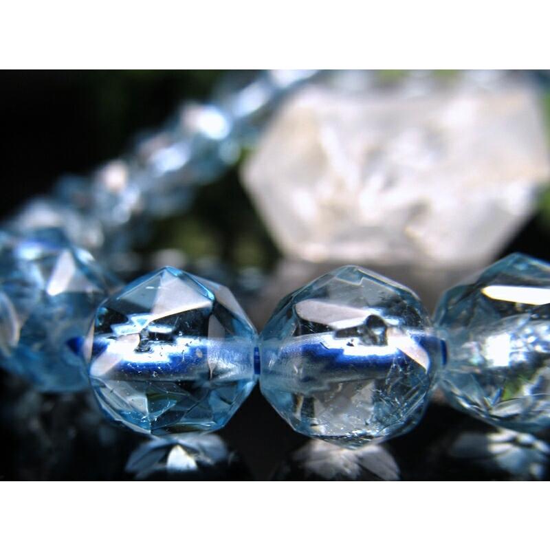 透明感抜群 爽やかソーダブルーカラー ソーダブルートパーズ スター