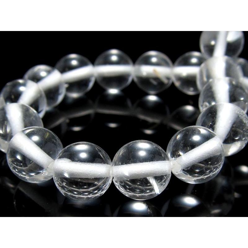 ペタライトブレスレット 透明 店頭展示中 超透明宝石質 ペタライト ブレスレット 7mm-7.5mm×24