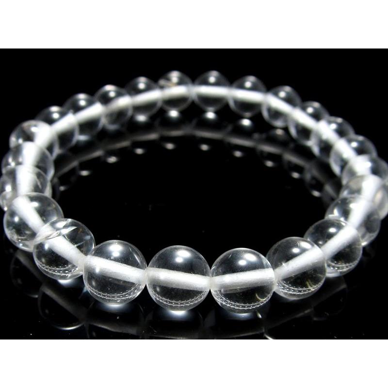 ペタライトブレスレット 透明 店頭展示中 超透明宝石質 ペタライト ブレスレット 7mm-7.5mm×24