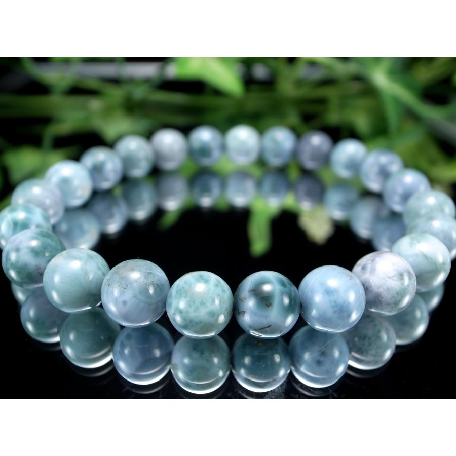 鑑定書付き　パープルラリマー　14mm内径18.5cm ブレスレット　新品未使用 鑑定書付き パープルラリマー 14mm 内径18.5cm 天然石