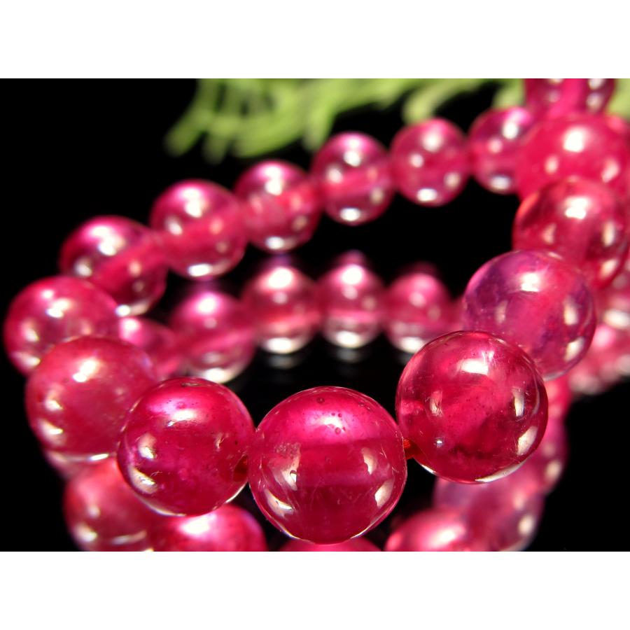 宝石質 ルビーブレスレット 宝石質ルビーブレスレット8mm｜ファインミネラル
