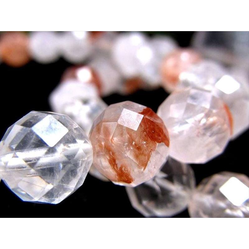 MIXカラーカットタイプ マニカランクォーツカットブレスレット 約6mm-6.5mm×31珠前後 パワースポットの最高峰ヒマラヤ山脈 ギャランティカード付き | ブランド登録なし | 05